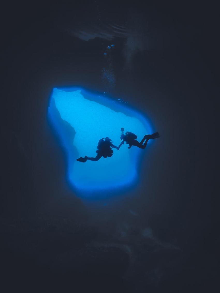 Cathedral Cave, Utina Diving, Xlendi Bay, Gozo, Malta, Gozo