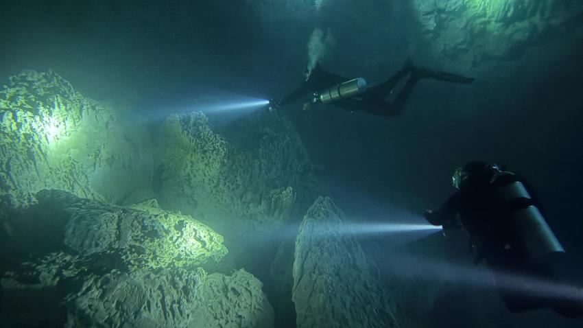 "The Pit", Planet Scuba Mexico, Mexiko