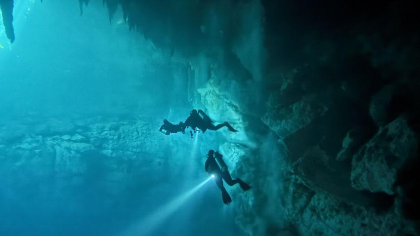"The Pit", Planet Scuba Mexico, Mexiko
