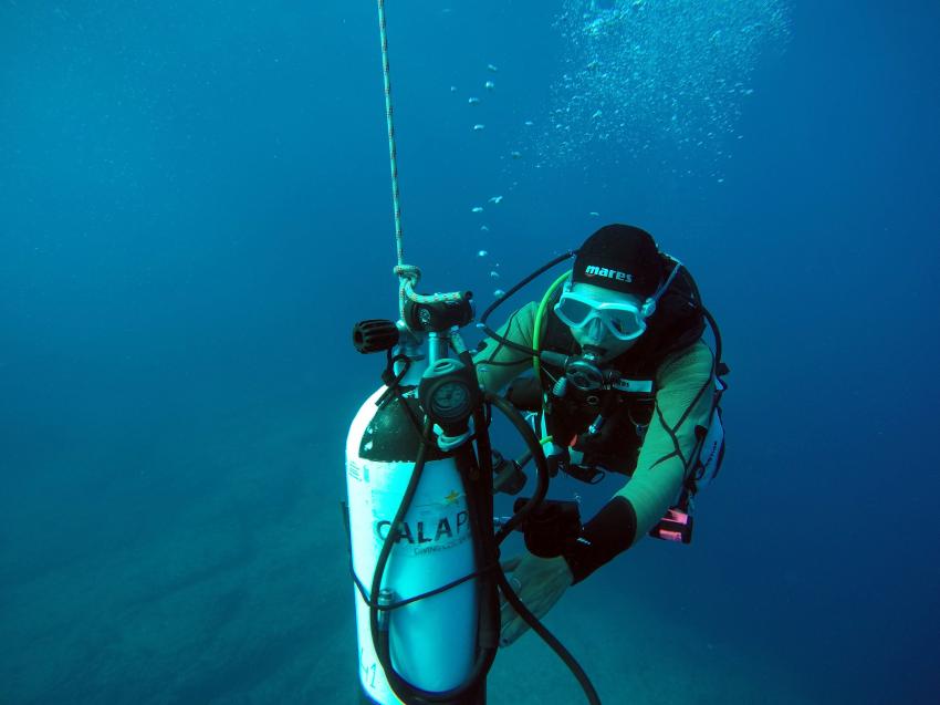 Diving Center, Cala Pada, Ibiza, Spanien, Balearen