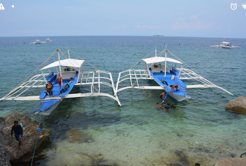 Whispering Palms Island Resort, Sipaway, Negros, Philippinen