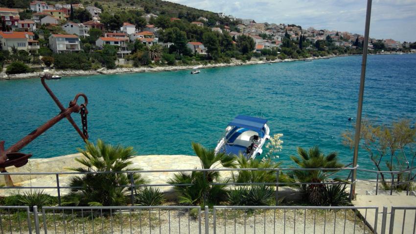 Blick aufs Meer, Trogir Diving Center, Okrug Gornji, Kroatien