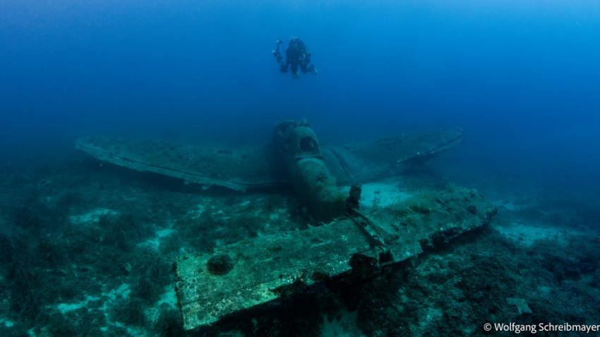 Flugzeugwrack Adria