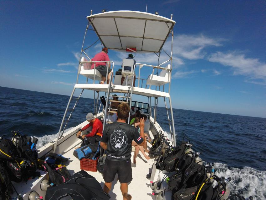 our boat, TamaDive Dive School, Tamarindo, Costa Rica