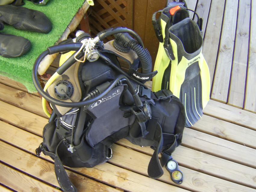 Die perfekte Ausrüstung  :-), Teil 1., Scuba Turtle - Diving School, Türkei