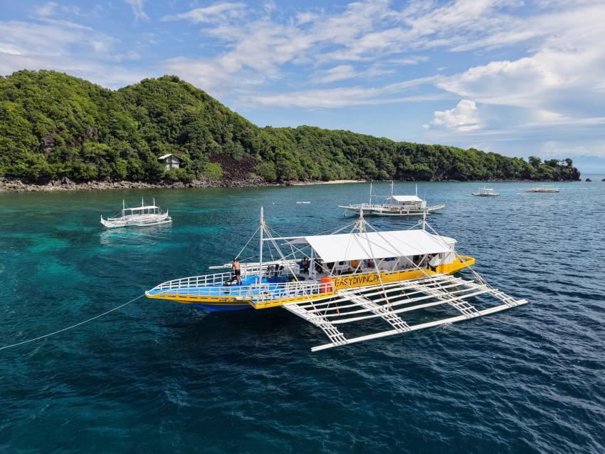 Easy Diving und Sea Dream Dive Resort, Dauin, Philippinen