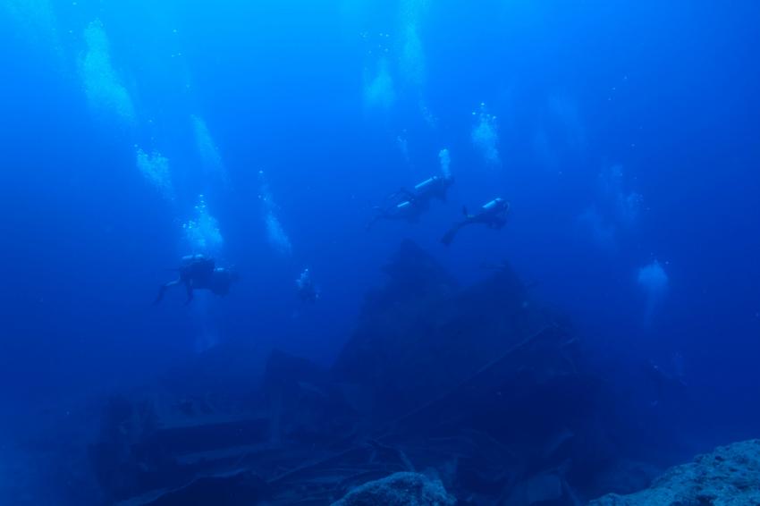 Wrack Baumwollfrachter, Likya Diving, Kas, Türkei