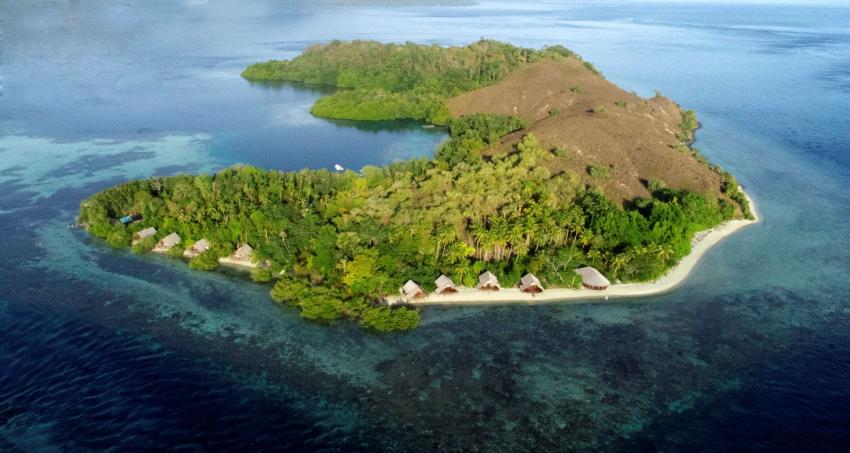 Pulau Kusu, Kusu, Halmahera, Indonesien, Kusu Island Resort, Allgemein