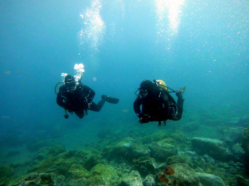 Tauchbuddy´s Rolf und Peter, La Palma Diving Center, La Palma, Spanien, Kanarische Inseln