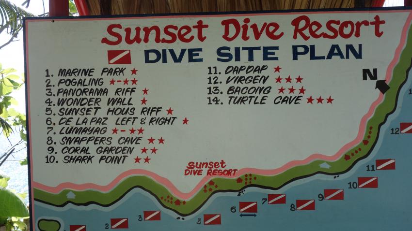 Tauchplätze, Sunset Dive Resort, Guindulman/Anda, Bohol, Philippinen