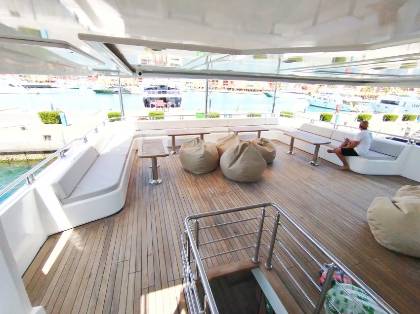 Oberdeck, Alsuraya Liveaboard, Ägypten, Hurghada