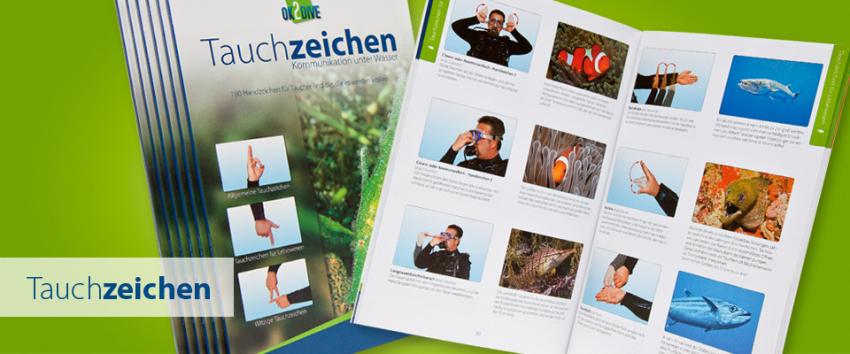 ok2dive Tauchzeichen Buch, Tauchzeichen, Kommunikation, ok2dive, Unterwasser, ok2dive.de, Groß-Zimmern, Deutschland, Onlineshops