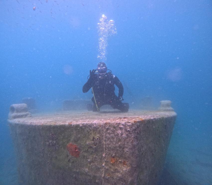X127 Carolita oder Coralita Landungsboot (X-Lighter), Wreck Diving, Octopus Garden Diving Center - Deutsche Tauchbasis & Akademie, Malta, Malta - Hauptinsel