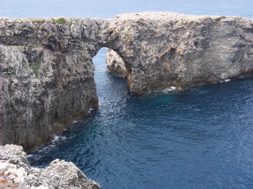 Pont d`en Gil, Tauchschule Poseidon, Ciudadela de Menorca, Menorca, Spanien, Balearen