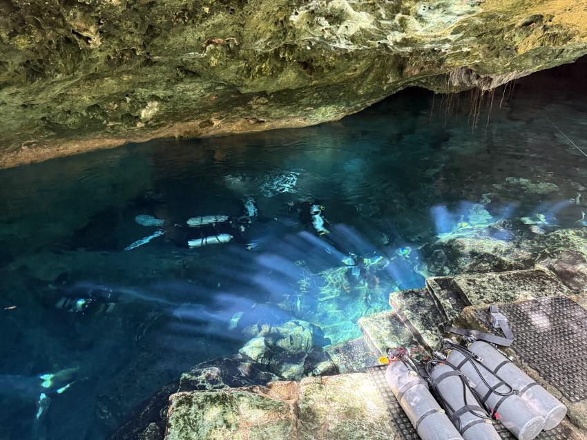 Diving Caves, Playa del Carmen, Mexiko
