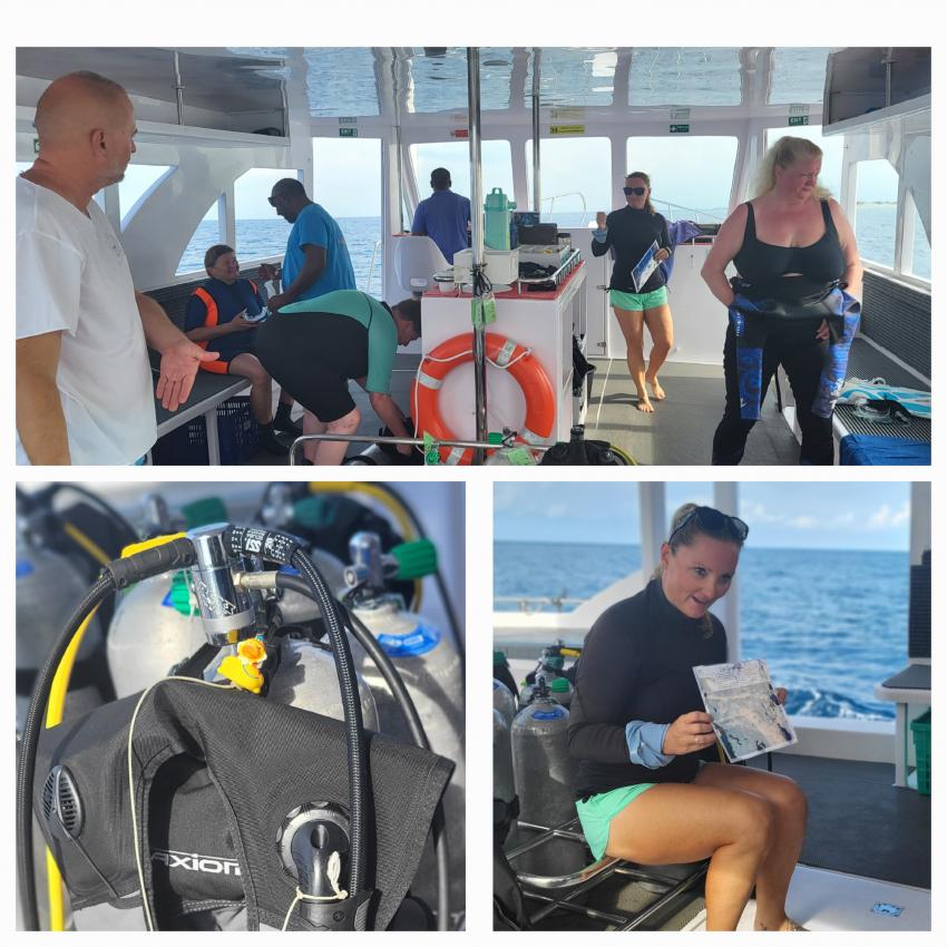 best briefing ever ...., DivePoint Rannalhi, Malediven