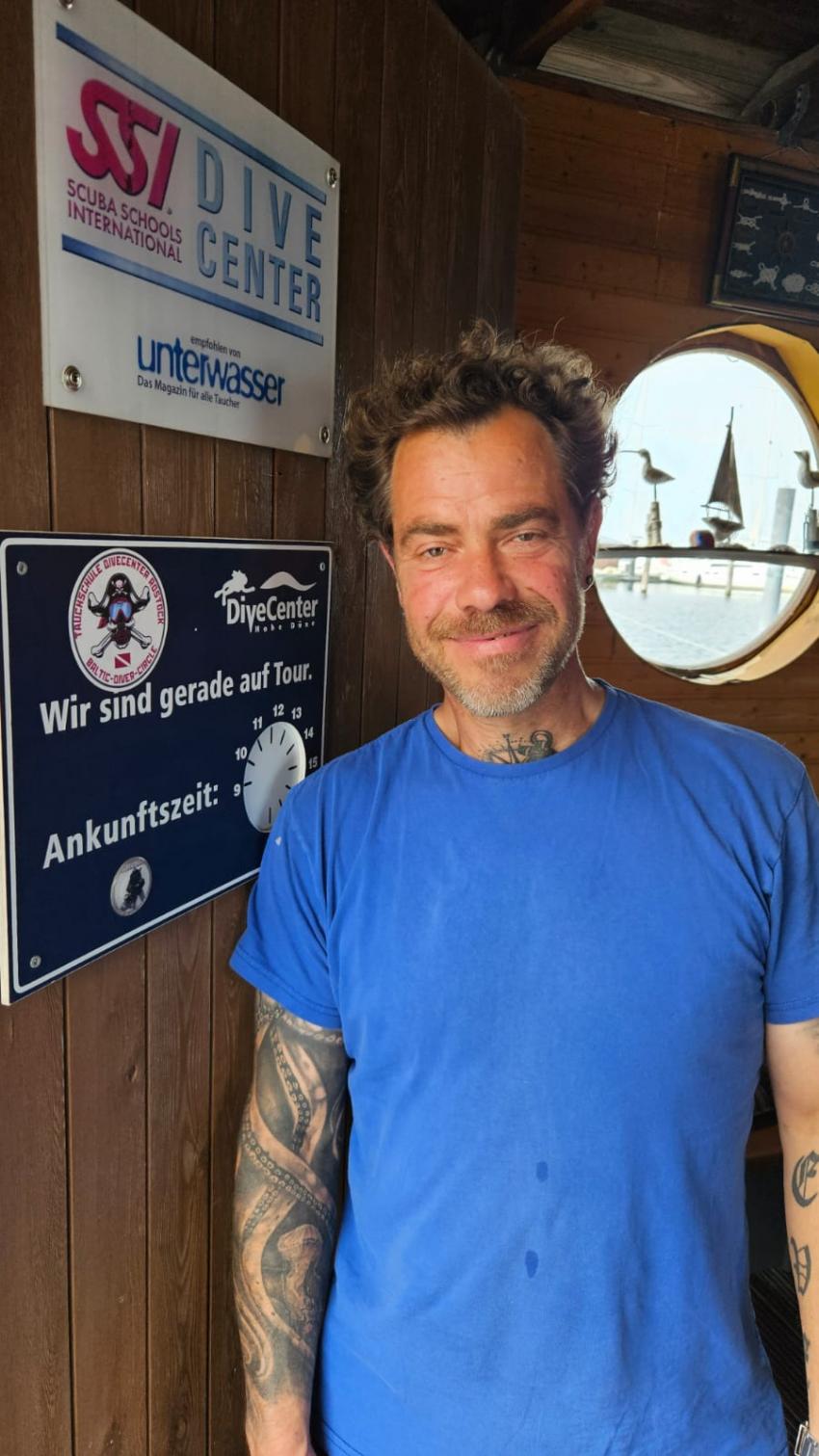 Christian, Tauchschule 'baltic-diver-circle' Rostock / Rügen, Deutschland, Mecklenburg-Vorpommern