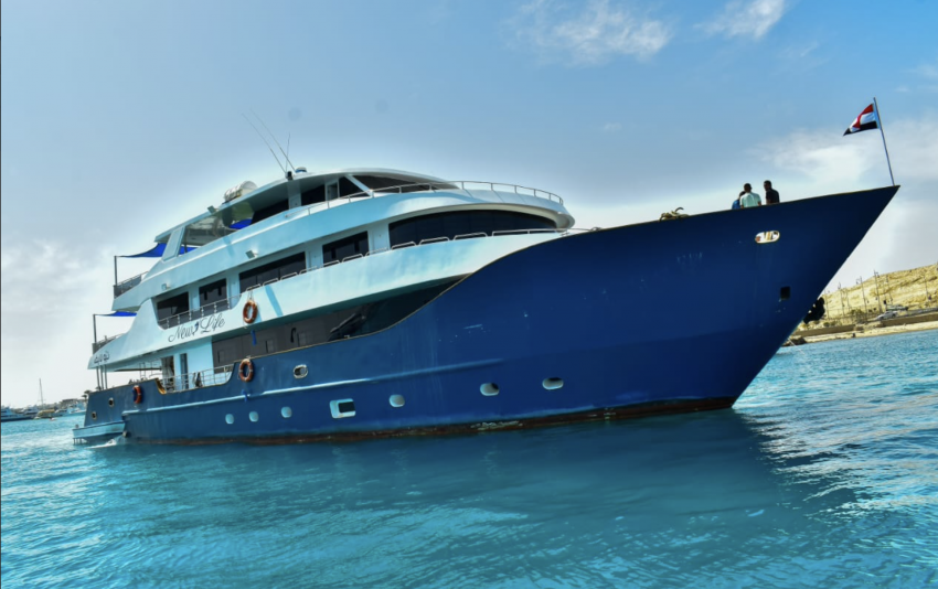 M/Y New Life, Ägypten