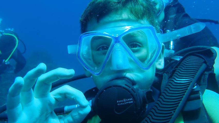 Diving Center, Cala Pada, Ibiza, Spanien, Balearen