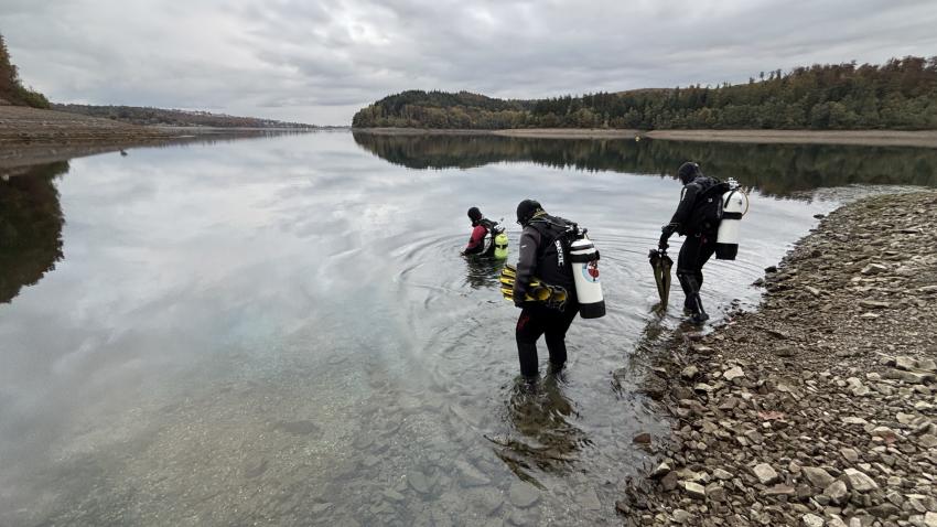 Bucht, Sorpesee, Deutschland, Nordrhein-Westfalen