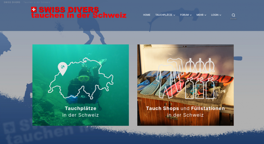 2026 - SWISS DIVERS - tauchen in der Schweiz, 2026 - SWISS DIVERS - tauchen in der Schweiz, Swiss Divers, Schweiz
