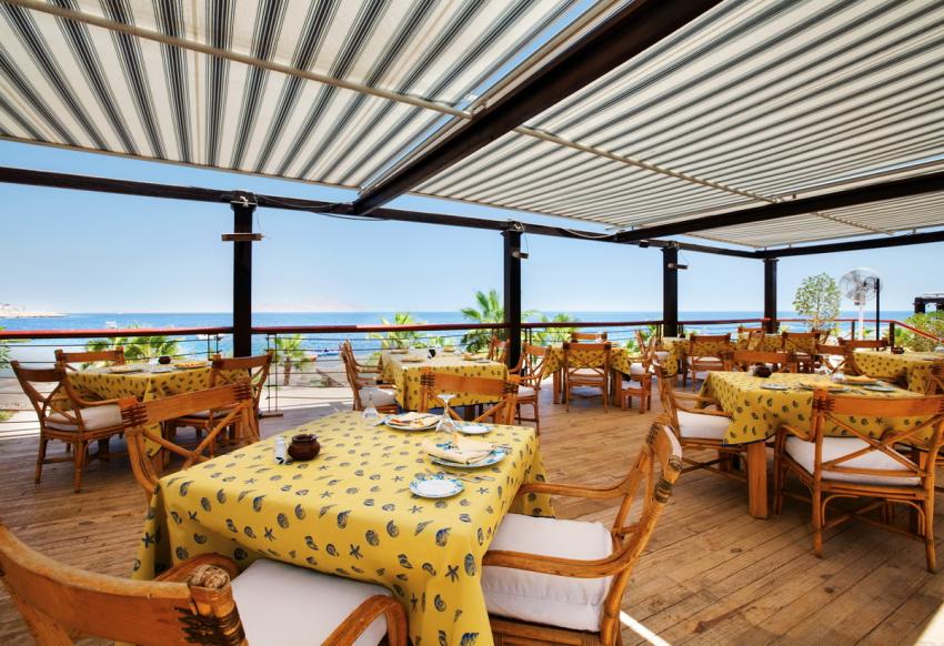 Das Hotel verfügt über mehrere Restaurants, vom Steakhaus bis zum italienisch angehauchten Fischrestaurant. , Royal Savoy, Sharm el Sheikh, Ägypten, Sinai-Süd bis Nabq