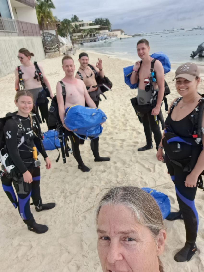 Diving Caves, Playa del Carmen, Mexiko