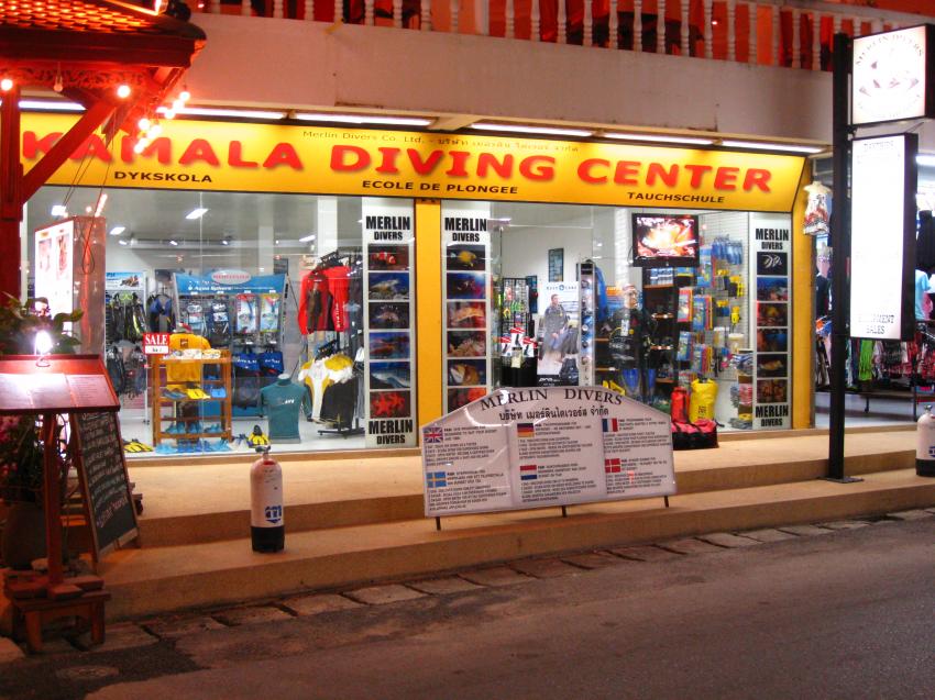 Merlin Divers Phuket, Phuket Tauchschule, Merlin Divers (Kamala Diving Center), Kamala, Phuket, Thailand, Andamanensee