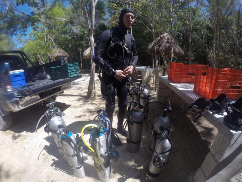 Cenote DIving, Dirk Penzel, Tec Course, Cave Diving, Cenote-Diving.Com, Mexiko