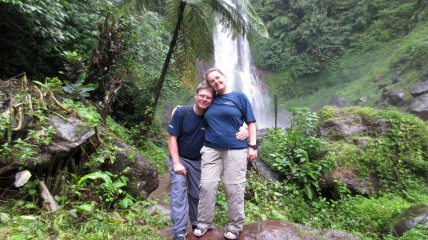 Ausflug zu den GitGit-Wasserfällen, Northbali Divecenter, Singaraja-Bali, Indonesien, Bali