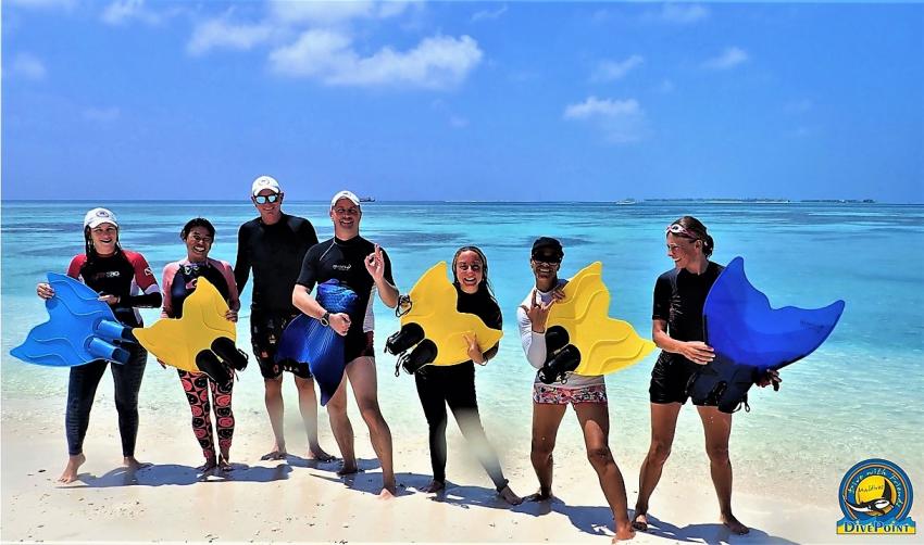 Marmaid cource, DivePoint Guraidhoo, Malediven