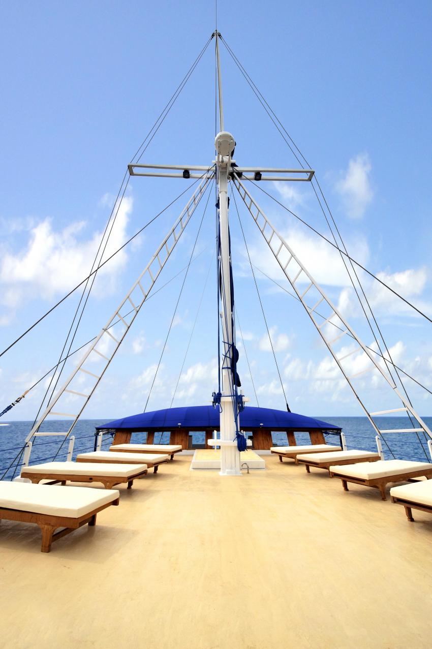 Sun Deck, S/Y Palau Siren, Palau