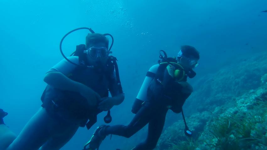 Diving Center, Cala Pada, Ibiza, Spanien, Balearen