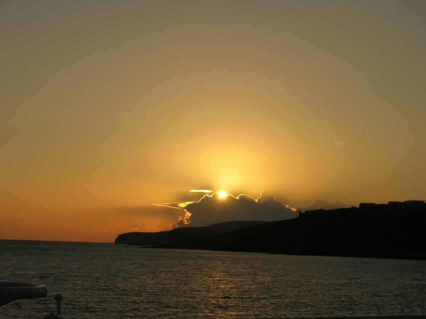 Gozo, Gozo allgemein,Malta,Sonnenuntergang,Gozo