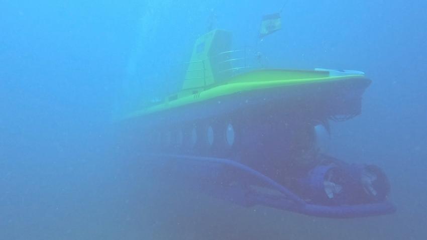 U-Boot, Zeus Dive Center, Playa del Ingles, Gran Canaria, Spanien, Kanaren (Kanarische Inseln)