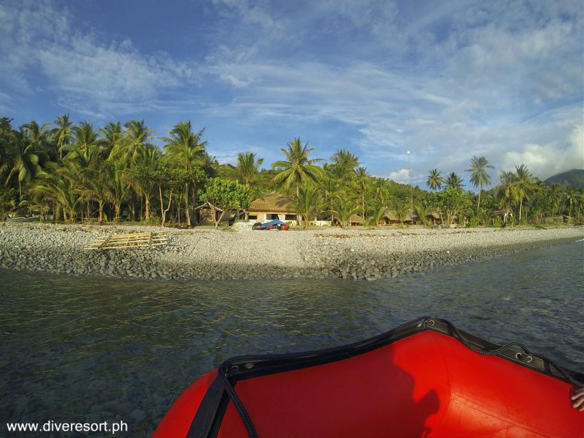Pintuyan Dive Resort nach dem Taifun, Pintuyan,Philippinen