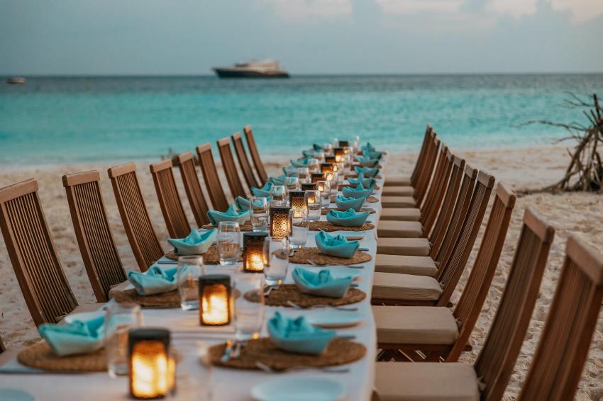 Beach BBQ, Scubaspa Maldives, Malediven