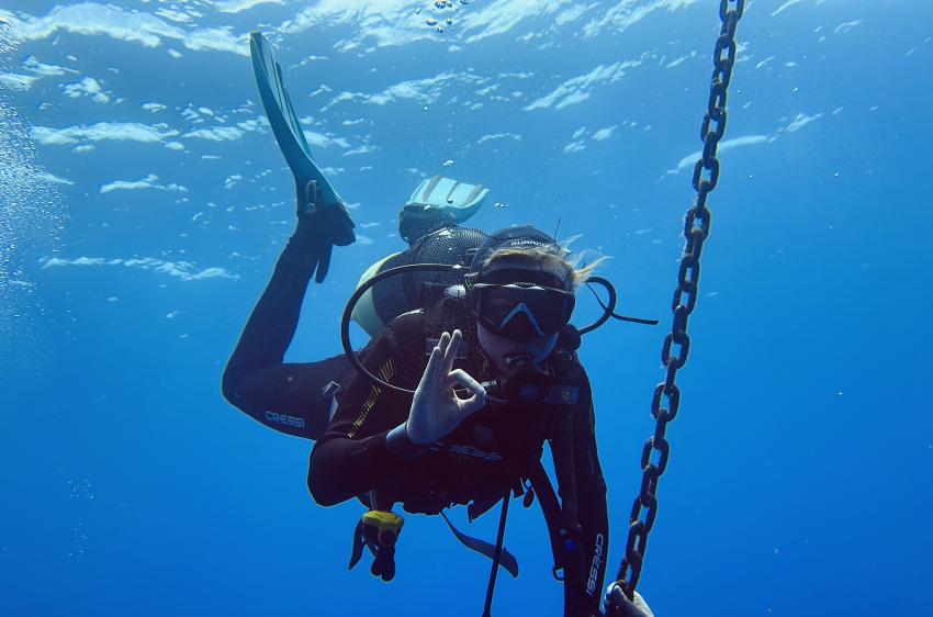 Aquarius, Capo Coda Cavallo, Italien, Sardinien