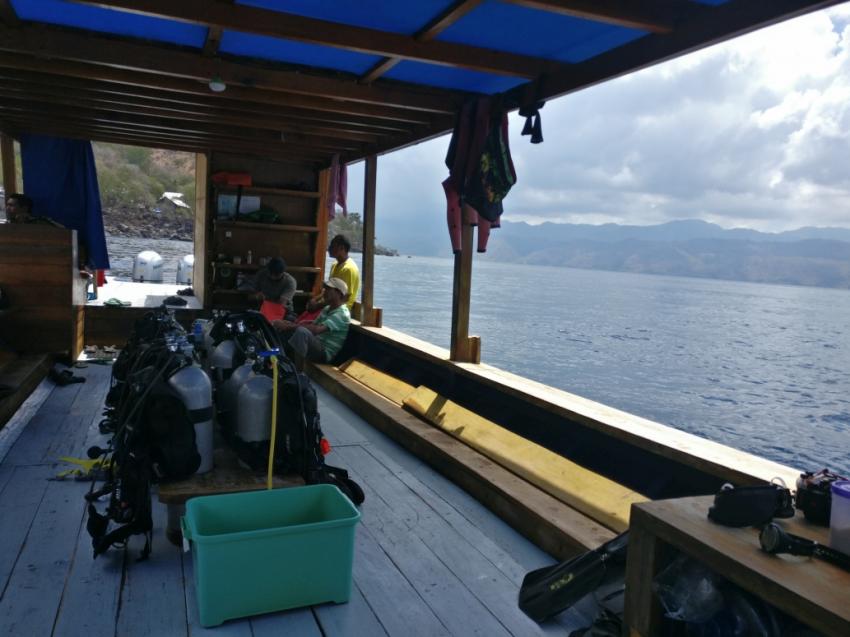 auf dem Boot, La-petite-Kepa, Alor, Indonesien, Allgemein