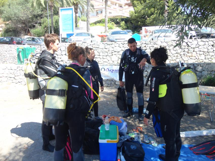 Familiäre Atmosphäre, Tauchen, Diving, Dive, Submarinismo, Scuba, Costa del Sol, Axarquia, Torrox, Nerja, El Morche, Torre del Mar, La Herradura, Almuñecar, Marina del Este, Punta de la Mona, Maro, Cerro-Gordo, Tauchausbildung, Schnuppertauchen, Discover Scuba, CMAS, Protec, S