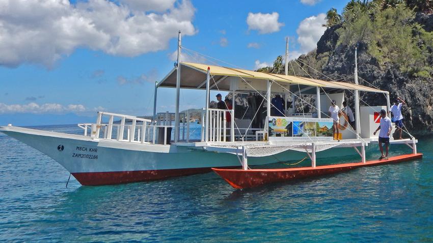 Boat Kawayan Holiday Divers, Boat Kawayan Holiday Resort, Kawayan Holiday Resort Dive Center, Siquijor, Philippinen