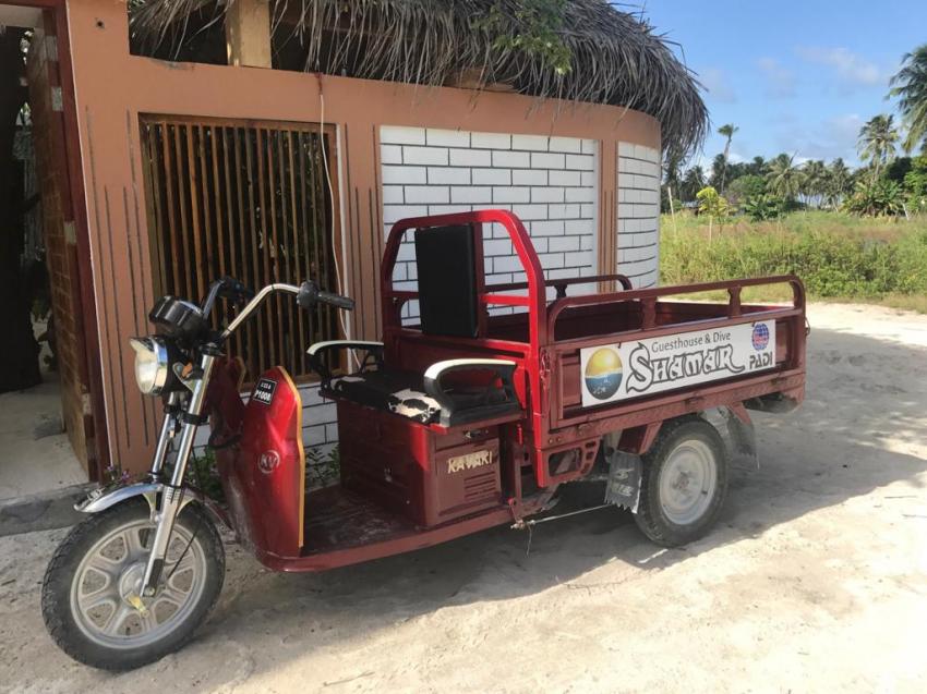das tolle Tuktuk, Shamar Divers Maamigili, Malediven
