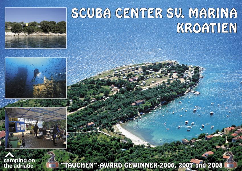 SCUBACENTER Sv. Marina, Kroatien allgemein,Kroatien