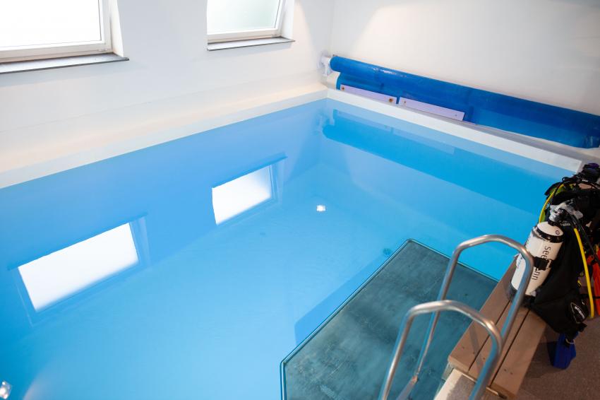 Pool, Tauchcenter Die Flosse, Gomaringen, Deutschland, Baden Württemberg