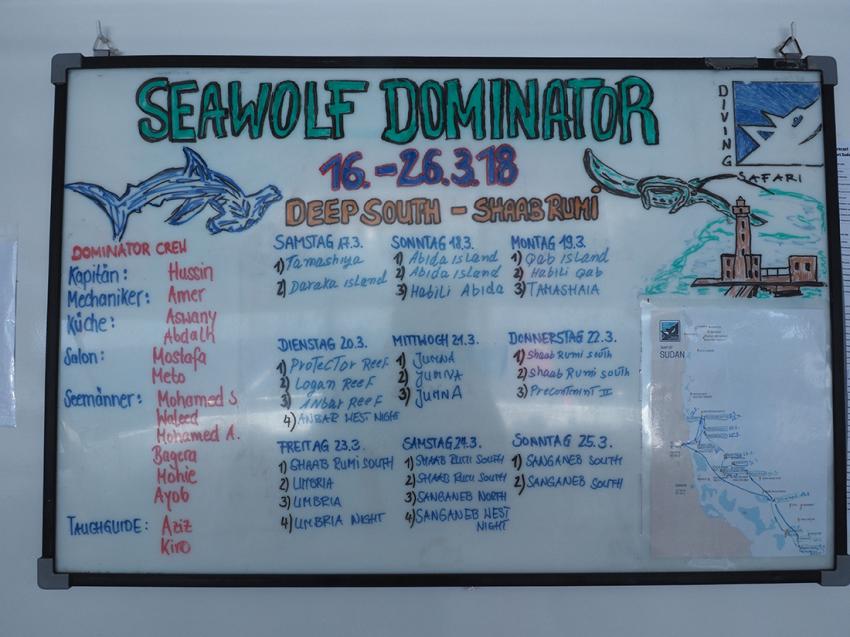 Tourplan, M/Y Seawolf Dominator (Sudan), Sudan